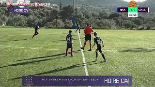 Κ14: ΑΜΣ Φιλωτίου - Ωλίαρος Αντιπάρου 7-2 (highlights)