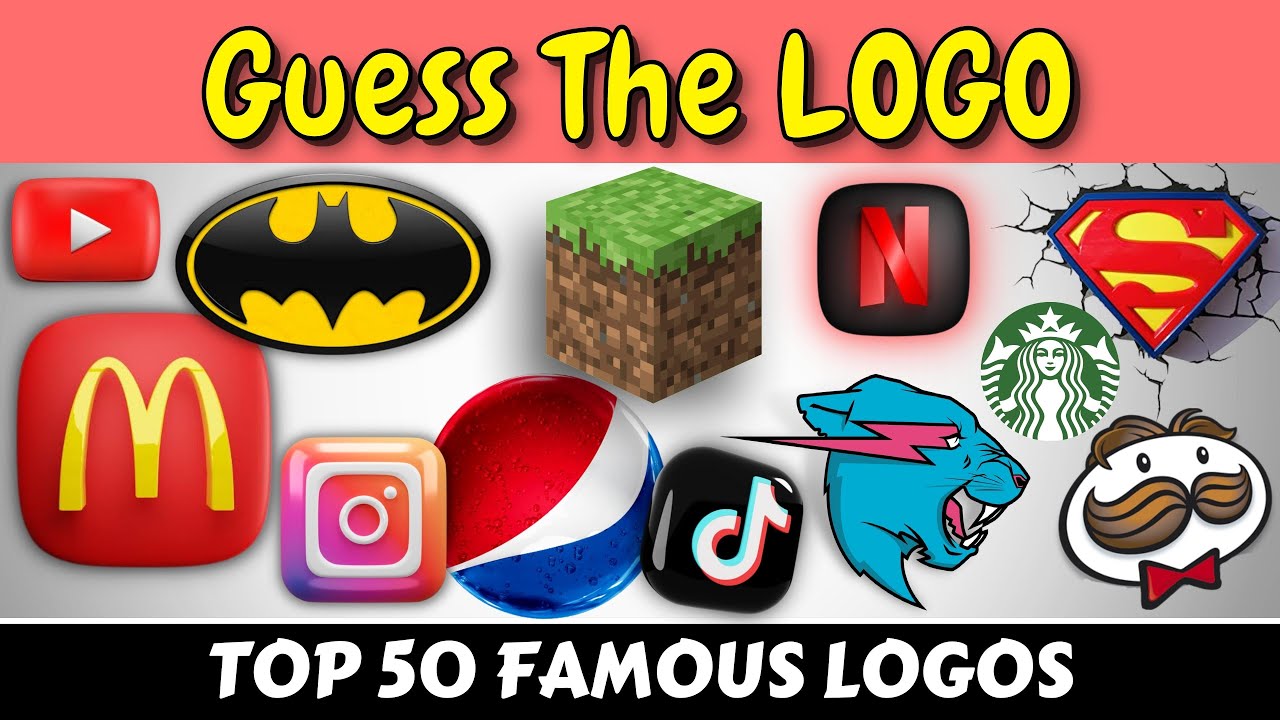 Guess The Logo In 3 Seconds 50 Famous Logos Logo Quiz Youtube