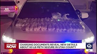 Felony charges filed against Vernal man in connection with 60-lb meth seizure on I-15 in Utah County