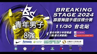 青年男子8-2 l 張程宥 V.S. 張澤元 l 20241130霹靂舞國手選拔積分賽第四站｜台北站｜ IMG 3234