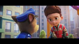 chase discute con ryder (paw patrol la pelicula)