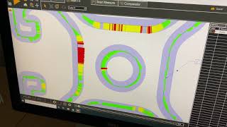 Inspection of aluminium profiles with SFM 250