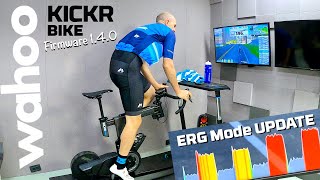 Wahoo KICKR Bike: ERG Power Smoothing // Firmware Update 1.4.0