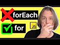forEach is BAD! for Async Await Code | Advanced Async/Await Javascript Tutorial
