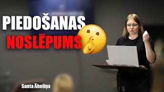 PIEDOŠANAS NOSLĒPUMS | Santa Āboliņa