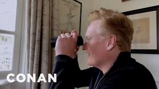 Conan Looks Out His Window | CONAN on TBS