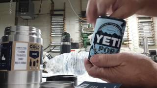 Unbagging Yeti Colster