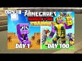 i survived 100 days as loki in hardcore minecraft