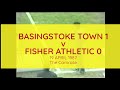 basingstoke v fisher athletic april 1987