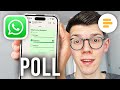 How To Create Vote Poll In WhatsApp - Full Guide