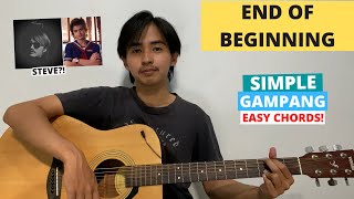 CHORD SIMPLE GAMPANG (End Of Beginning - Djo) (Tutorial Gitar) Easy Chords! VIRAL!