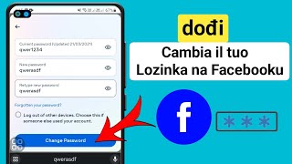 Kako promijeniti lozinku za Facebook (ako je zaboravljena) Promjena lozinke za Facebook račun