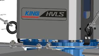 HVLS fan installation illustration by RTFANS