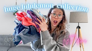 MY ENTIRE LULULEMON COLLECTION *updated 2022 as a Lululemon Educator