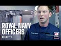 What benefits do Royal Navy Officers get?