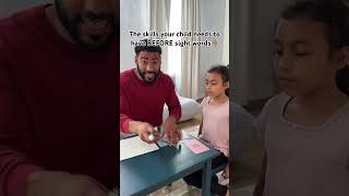 Teach these skills before sight words #shorts