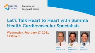 Foundation Cardiology Webcast 02-17-21