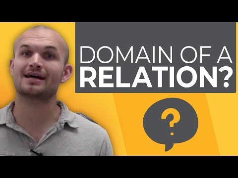What is the domain of this relation?