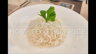 როგორ მოვამზადოთ ბრინჯი სწორად /How To Cook Rice Properly