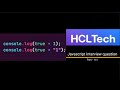 Javascript output based Interview question - Part 141  #javascriptinterview #javascript #reactjs