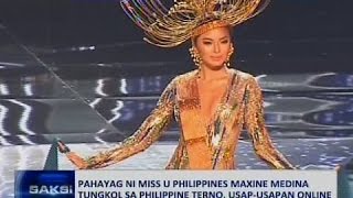 Saksi: Pahayag ni Miss U Philippines Maxine Medina tungkol sa Philippine terno, usap-usapan online