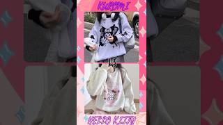 Kuromi VS Hello Kitty #kuromi #hellokitty #kitty #sanrio #kawaii #lucu #school #stationery #shorts