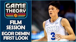 Does Egor Demin of BYU have top 5 potential?! | First Look 2025 NBA Draft Scouting Breakdown