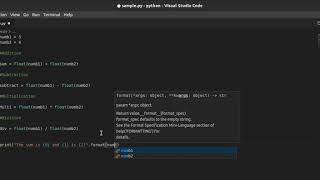 Python tutorial 3; #Arithmetical Operations #Addition #Subtraction #Multiplication #Division