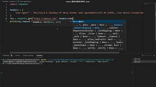 Changing User Agents in Python Requests