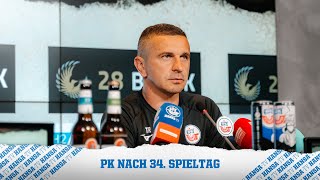 💬 PK nach dem Spiel: F.C. Hansa Rostock vs. SC Paderborn 07 | 2. Bundesliga⚽