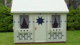 How to Assemble your Kids Wooden Outdoor Playhouse by WholeWoodPlayhouses