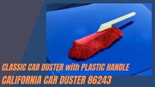 California Car Duster Heritage Plastic Handle Car Duster Original Style Cotton Mop 86243