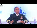 admiral harry harris jr. commander pacom speaking during a discussion on indo pacific