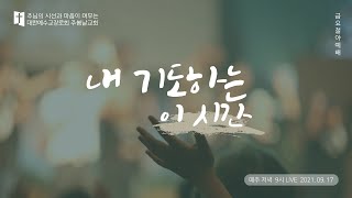 주봄날교회 금요철야예배 실시간[210917] “기도하고 찬양해 보십시요”