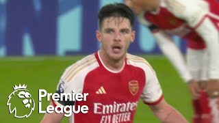 Declan Rice capitalizes on Robert Sanchez's error, Arsenal trail 2-1 | Premier League | NBC Sports