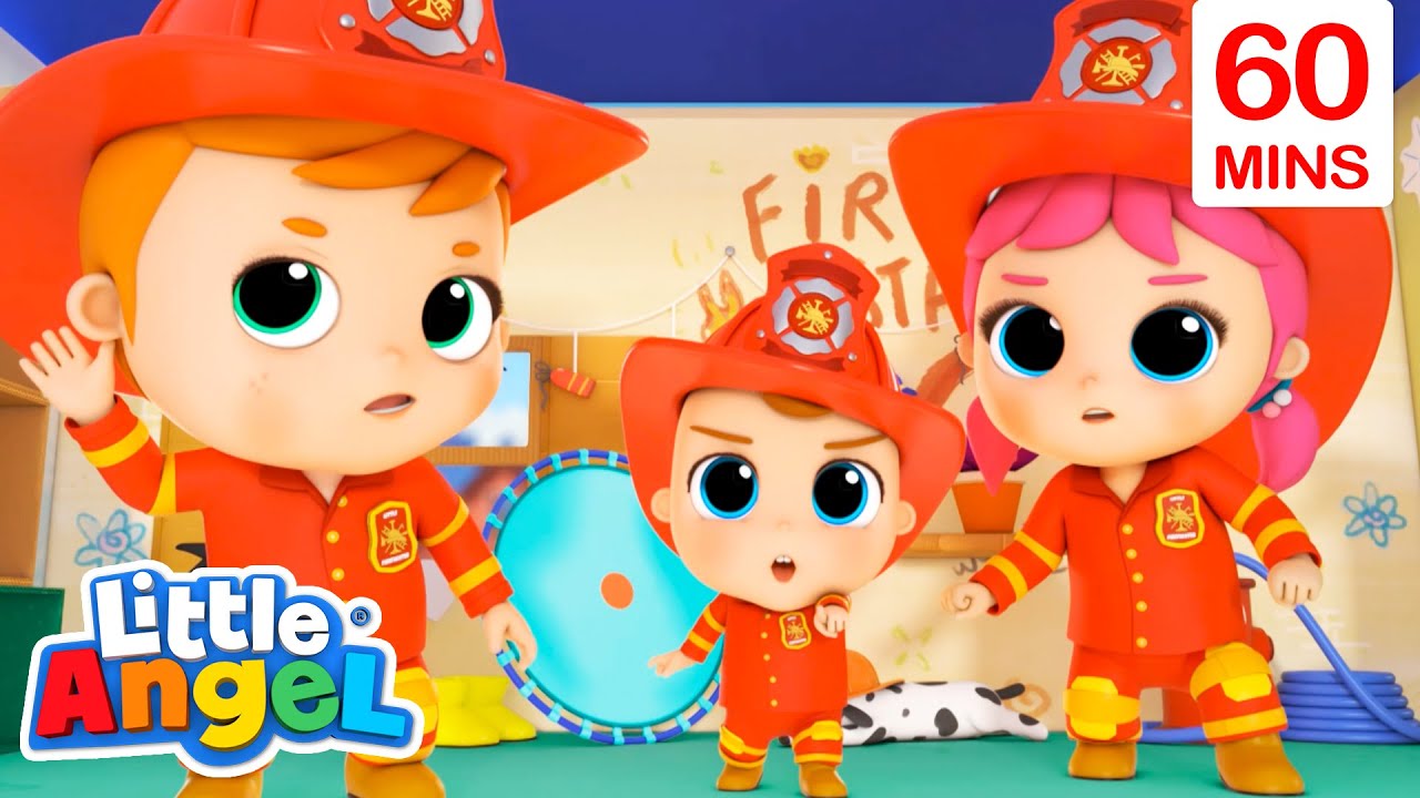 Rescue Team Firefighters Job And Career Songs Littleangel Nursery