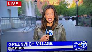 6.13.21 LLN on ABC7 Wash Sq Park Slashings / Video by Adam