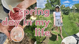 labour day weekend vlog: cute country market, gelato, pick your own flowers