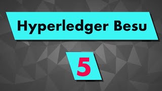 Tutorial: How to create a permissioned Blockchain network with Hyperledger Besu