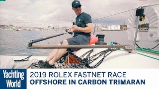 Offshore in a 39ft carbon trimaran | Yachting World