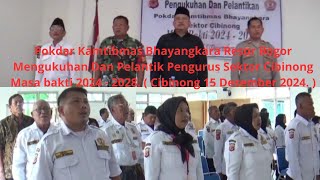 Pokdar Kamtibmas Resor Bogor Pelantikan Pengurus Sektor Cibinong.@swaradesakutv3782