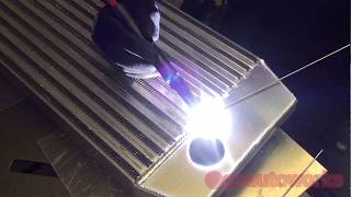 700HP D16 CRX Intercooler build, a visual fabrication walk through