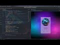 asmr programming - a modern music player - no talking