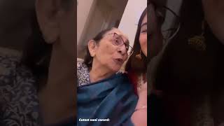 merub ali eid with her nani #merubali