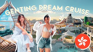 My first SEACATION || 3D2N Genting Dream Cruise at Hong Kong 第一次體驗香港雲頂夢號郵輪!!🚢 絕美日出日落🌅 超好玩滑水道💦