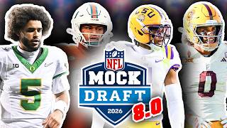 2026 NFL First Round Mock Draft For All 32 Picks: 8.0 (SCOUTING COMBINE EDITION!)