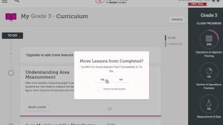 TenMarks Math Teach: My Curriculum