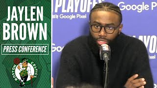 Jaylen Brown on Celtics' Two-Way Play: 'That's What We Take PRIDE in' | Celtics vs Nets Game 3
