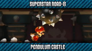 New Super Mario Bros. U 100% - Superstar Road-8: Pendulum Castle