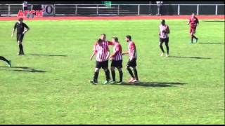 AFC Hornchurch v Peacehaven \u0026 Telscombe (18 Apr 15) - Purcell goal